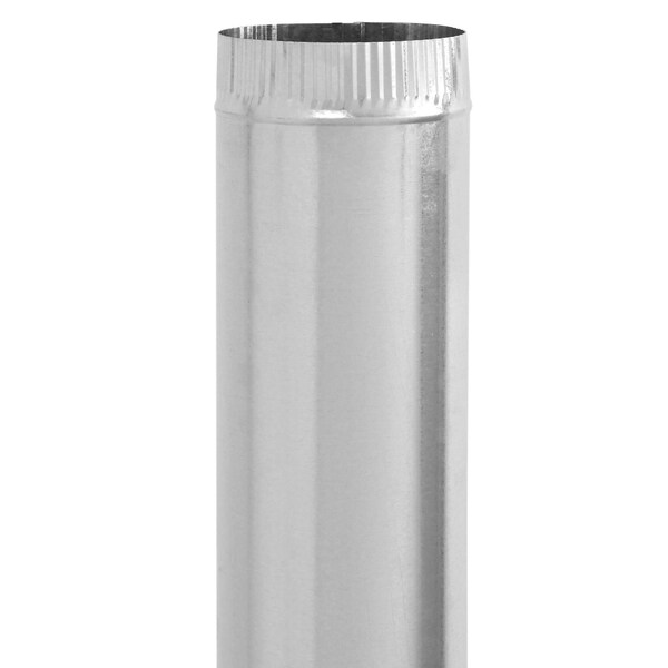 Imperial Mfg Imperial 4 in. D X 24 in. L Galvanized Steel Furnace Pipe GV1816 - main